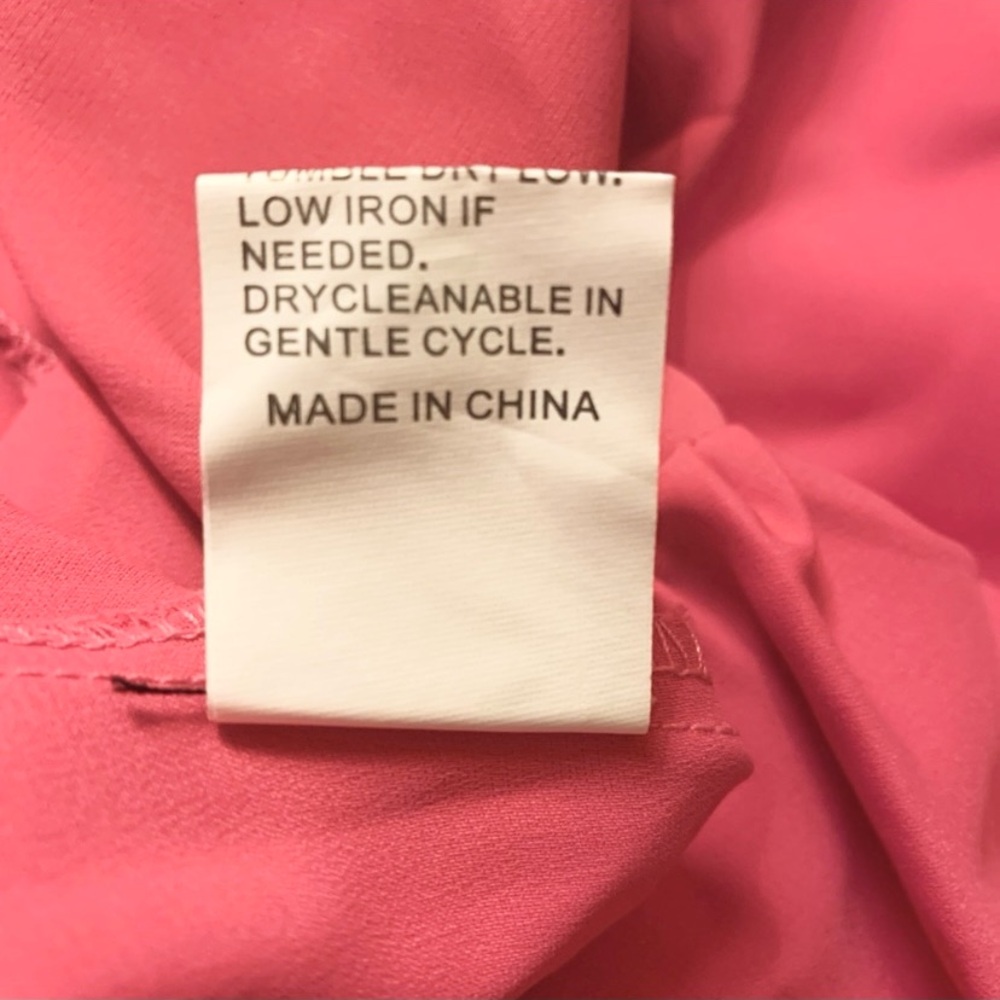 C+D+M Pink Peasant Dress Size XL - Picture 9 of 9